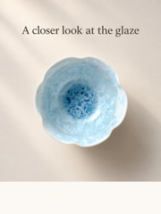 Ice-Blue Crystalline Ceramic Teaware — image 4