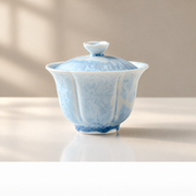 Flower-rim two-piece gaiwan / Approx. 150 ml