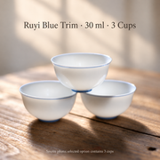 Ruyi Blue Trim · 30 ml · 3 Cups