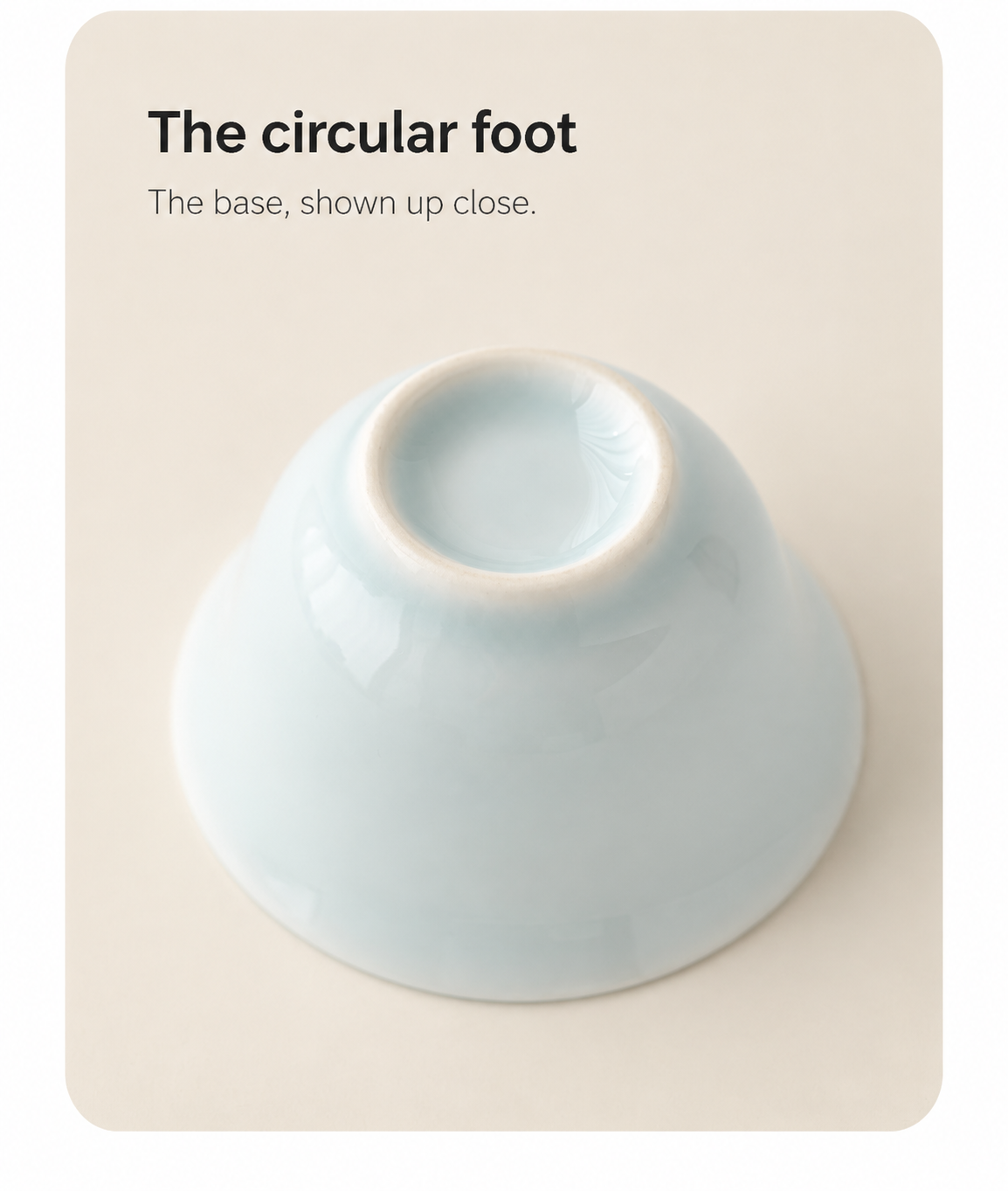 The circular foot