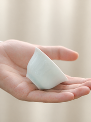 Pale Celadon Ceramic Tea Cups — image 2