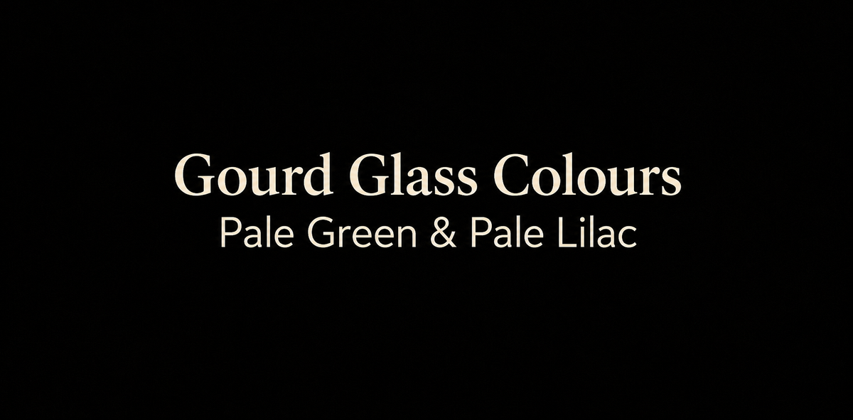 Gourd glass colours
