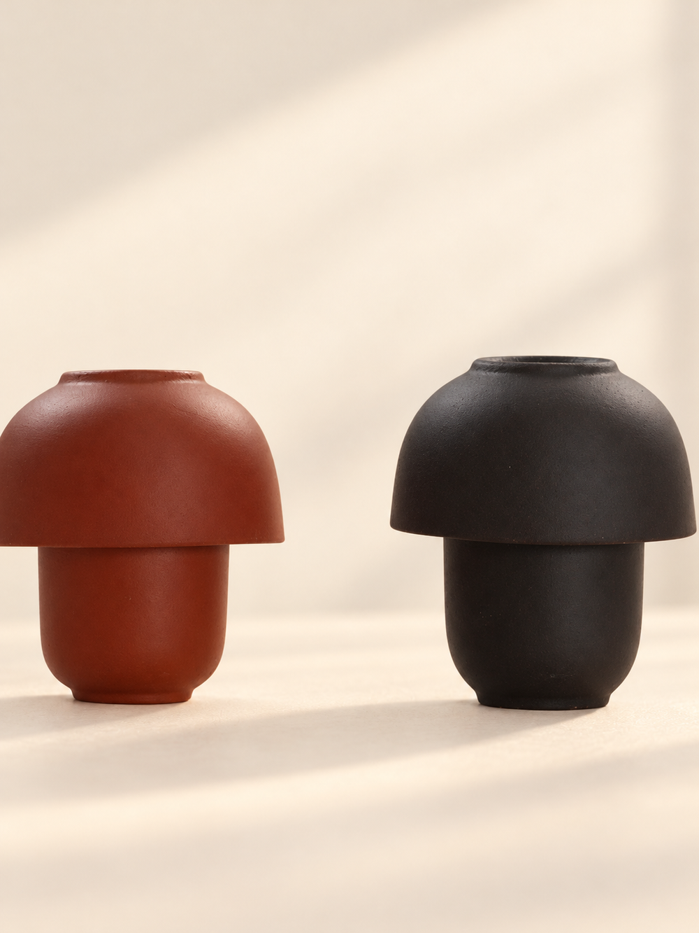 Aroma & Tasting Cups with Bamboo Tray — image 2