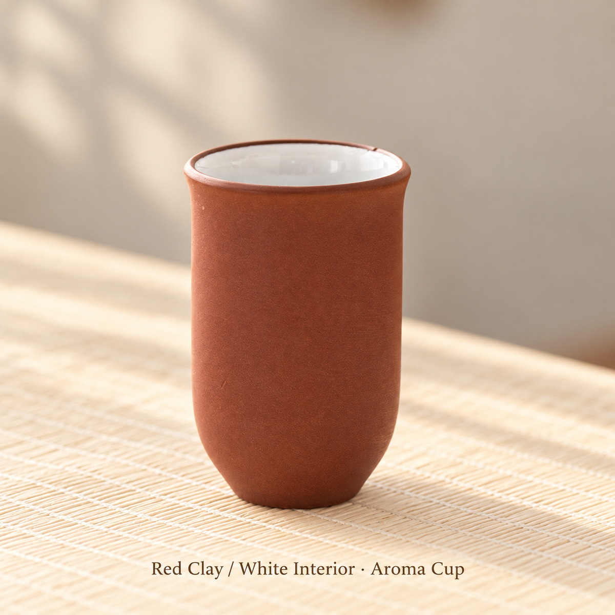 Red Clay / White Interior · Aroma Cup