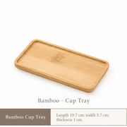 Bamboo · Cup Tray