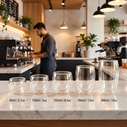 Clear Double-Wall Glass Cups & Mugs — image 2