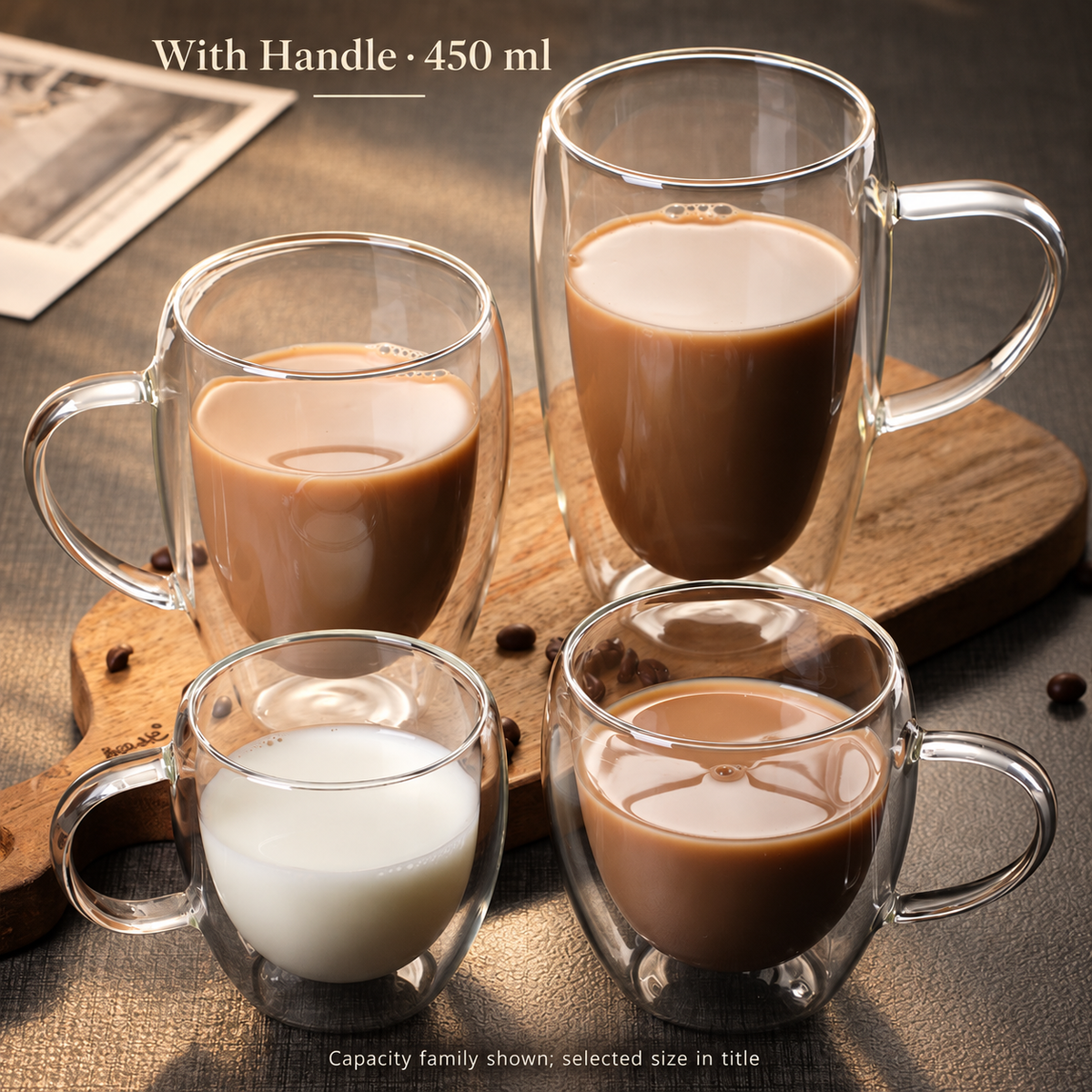 With Handle · 450 ml