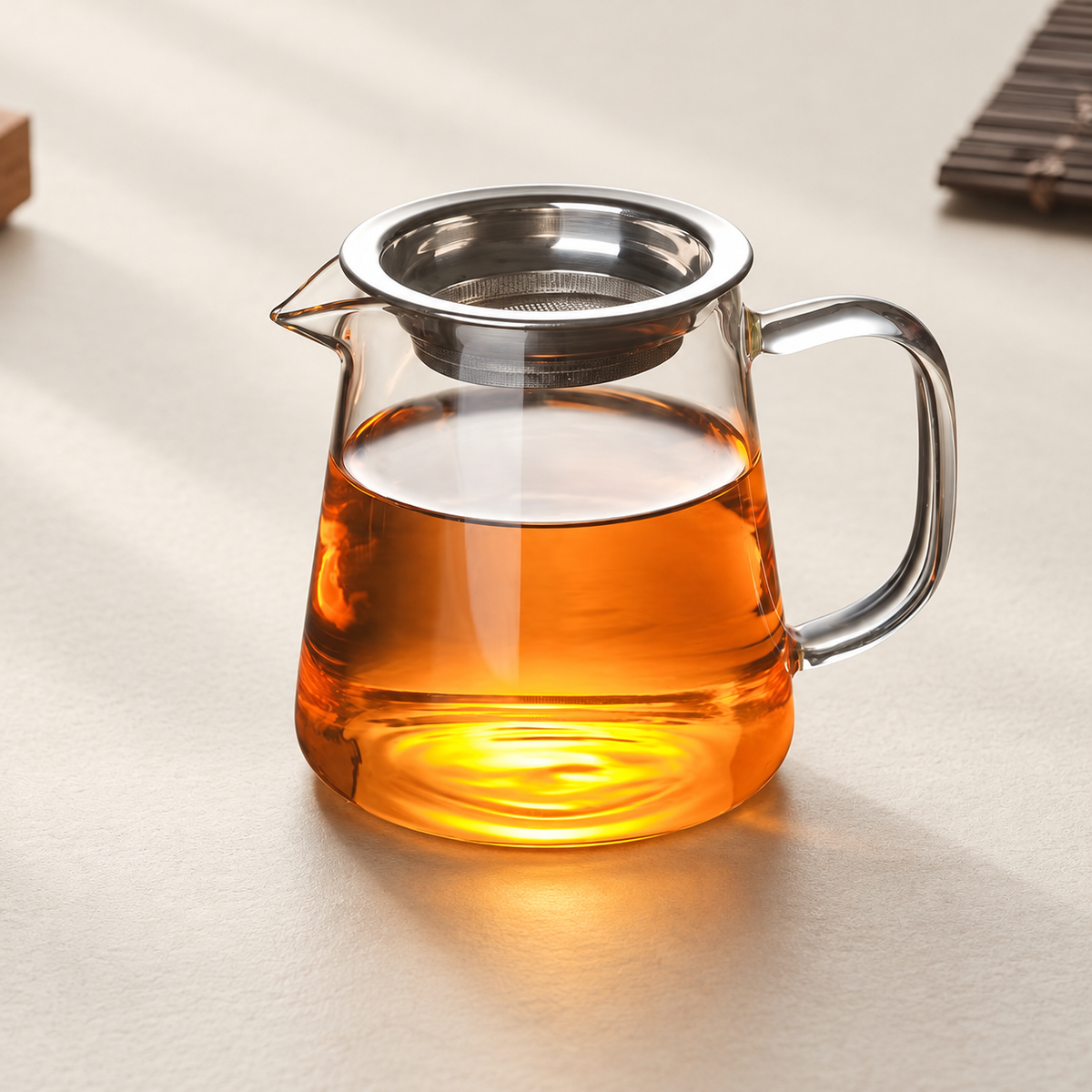Glass Tea Sharing Pitcher & Filter Options — image 3