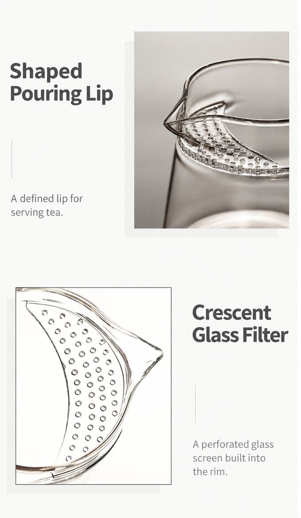Shaped Lip & Crescent Screen