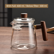 Crescent Filter Glass Tea Pitcher — image 8