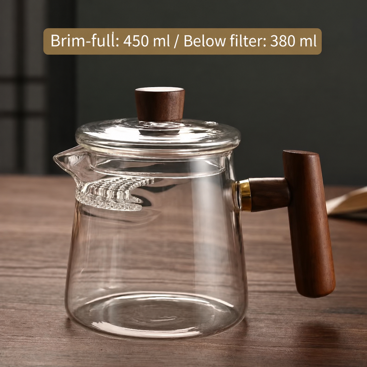 450 ml / Glass Lid