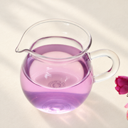 Rounded Glass Gongfu Tea Pitcher · 250 ml — image 2