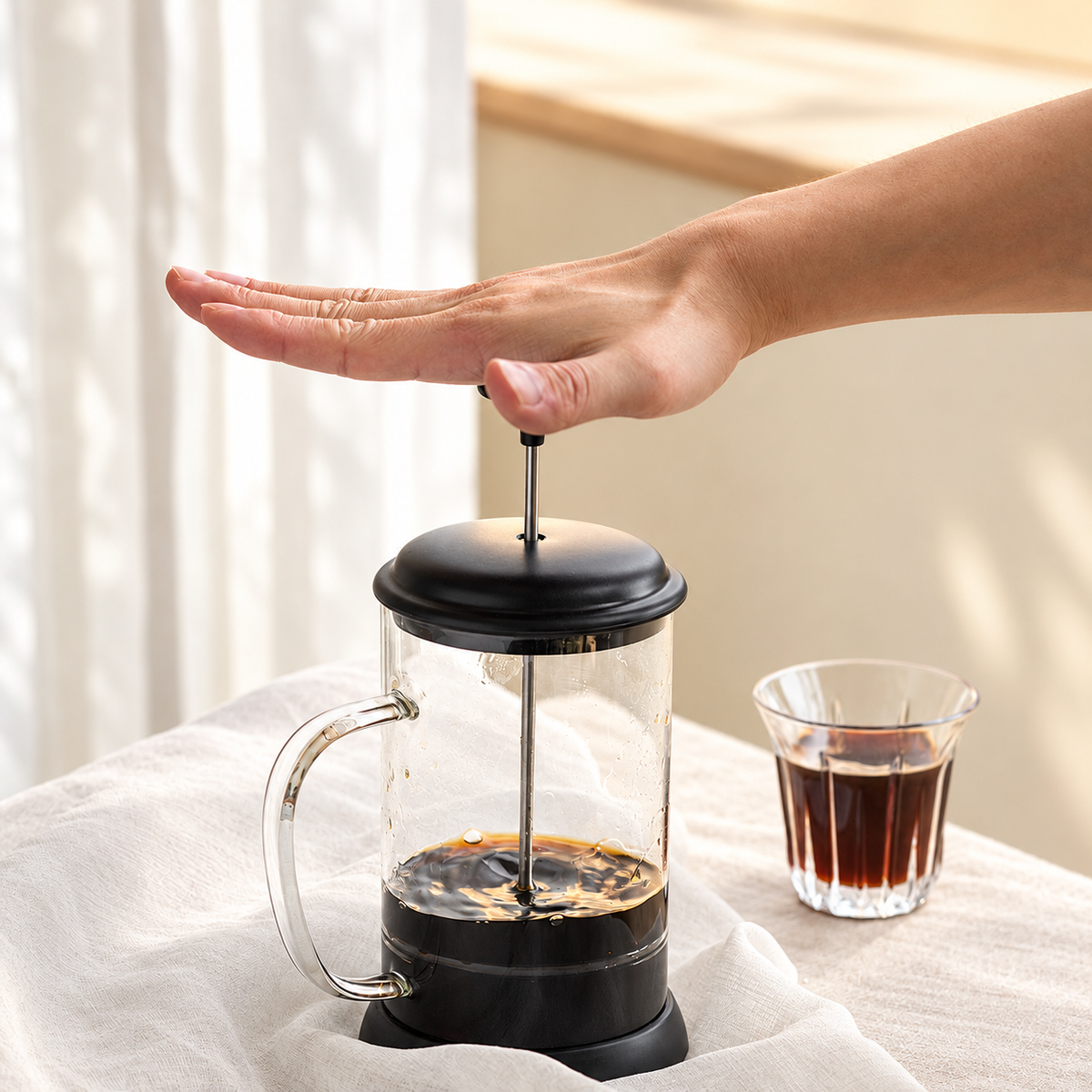 Glass French Press · 600 ml — image 1