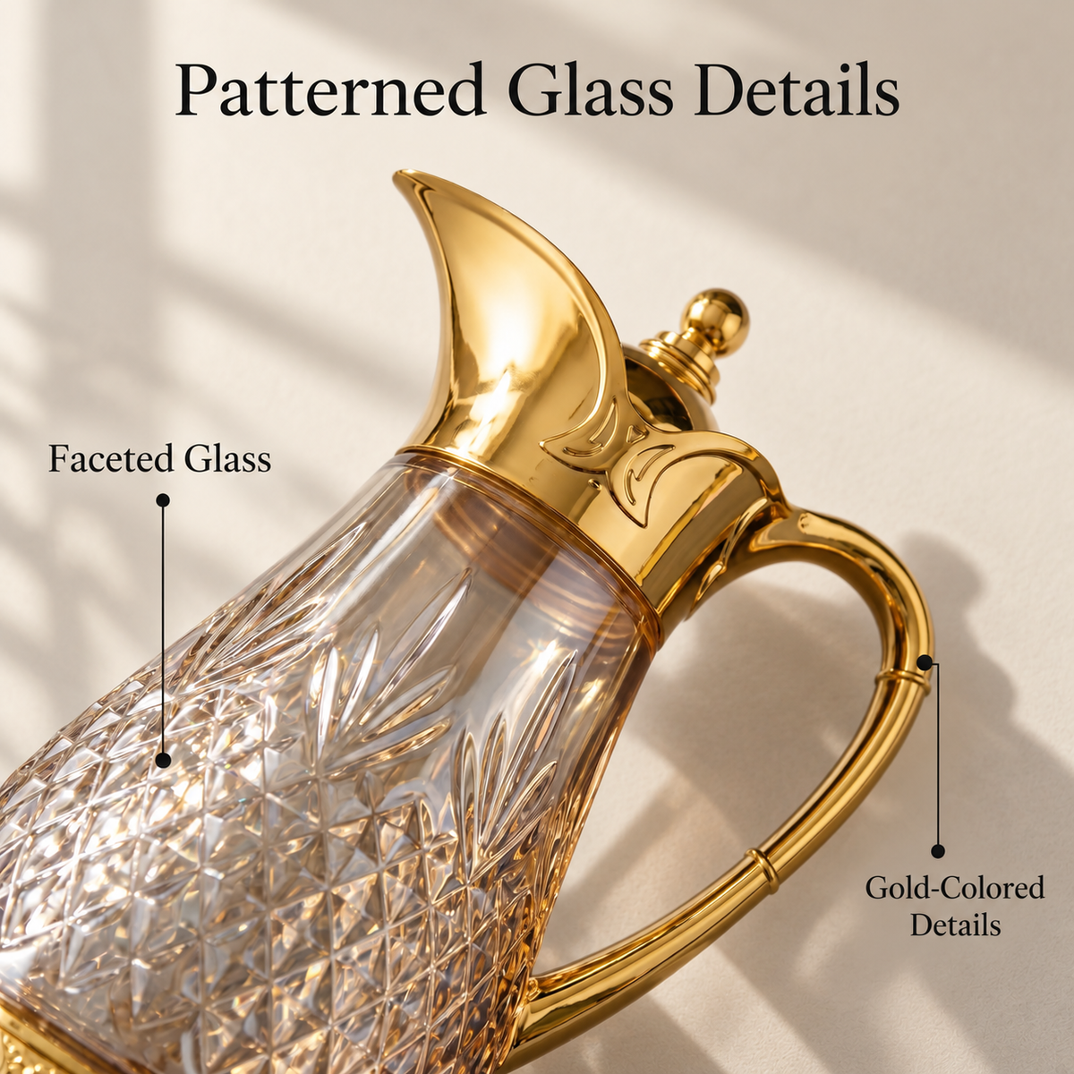 Butterfly Glass Pitcher & Serving Set — image 5
