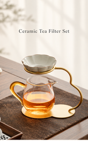 Ceramic Tea Filter Set