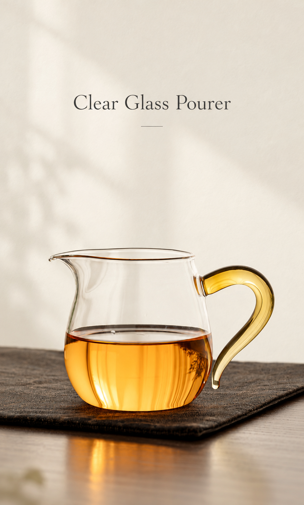 Clear Glass Pourer
