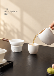 A Tea-Serving Moment