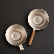 Handled Metal Tea Strainer — image 1