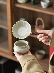 Scalloped Ceramic Tea Filters & Pitcher Sets — image 5