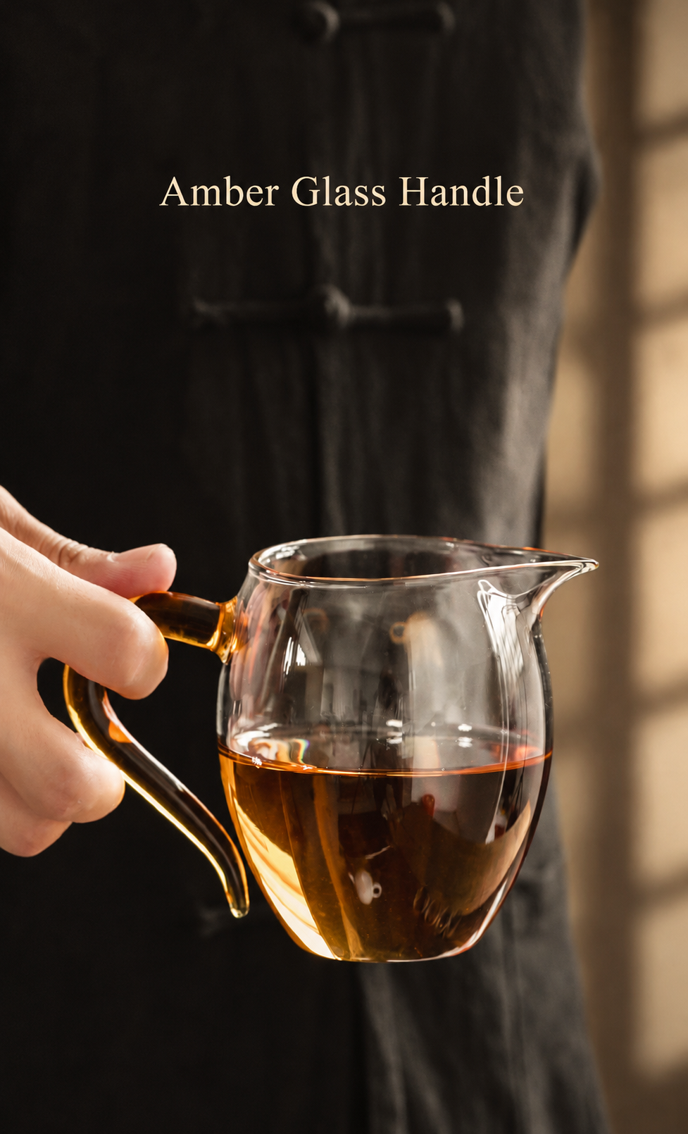Amber Glass Handle