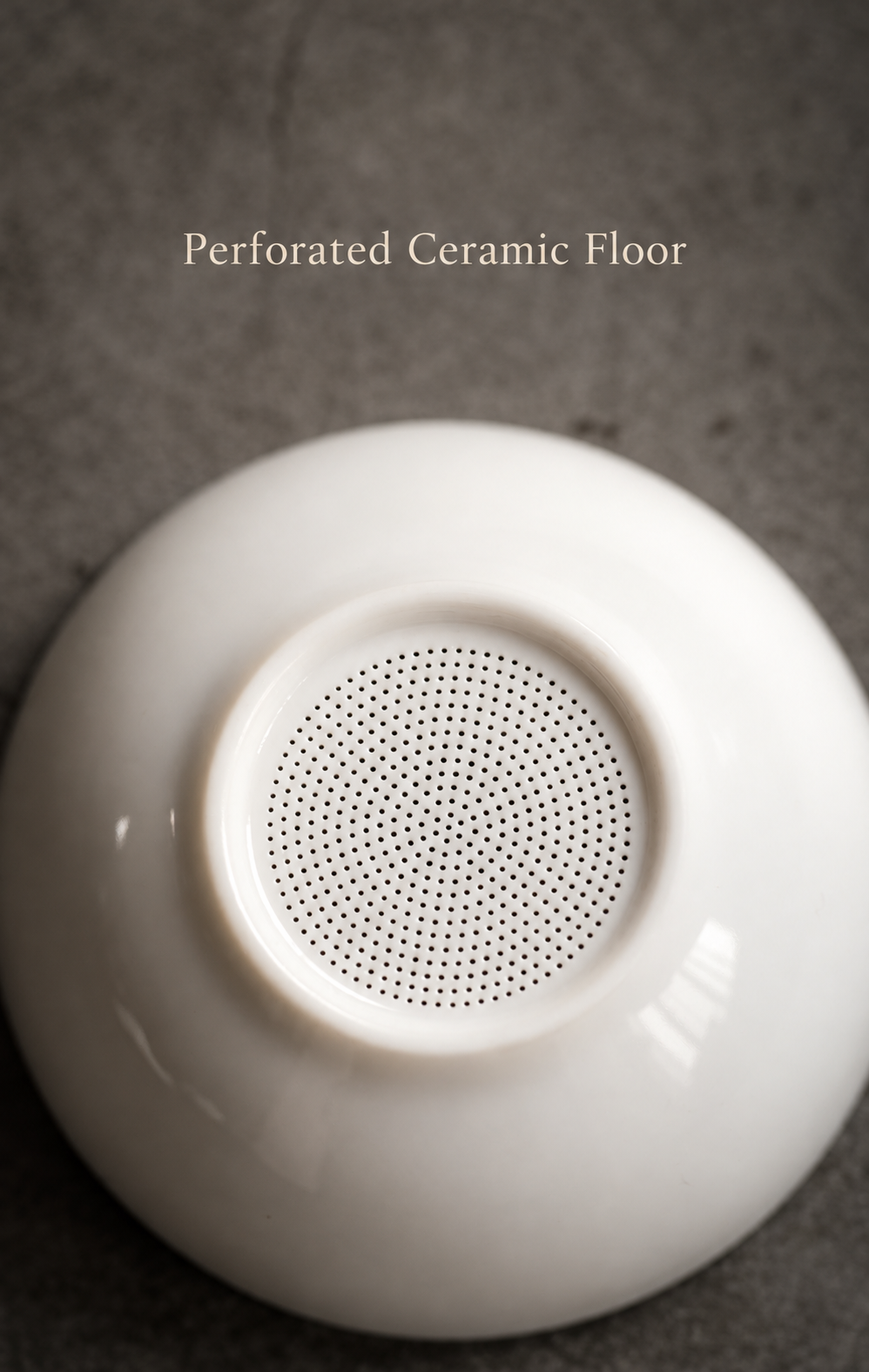 Perforated Ceramic Floor