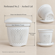 Perforated No.2 · Arched Lid