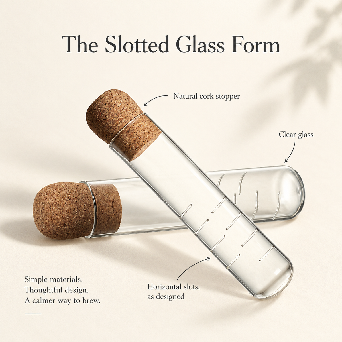 The Slotted Glass Form