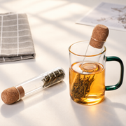 Glass Tea Infuser Tube with Cork — image 4