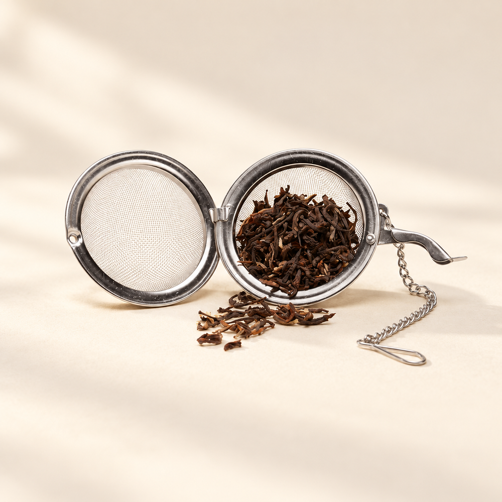 Mesh Tea Infuser Ball with Chain — image 2