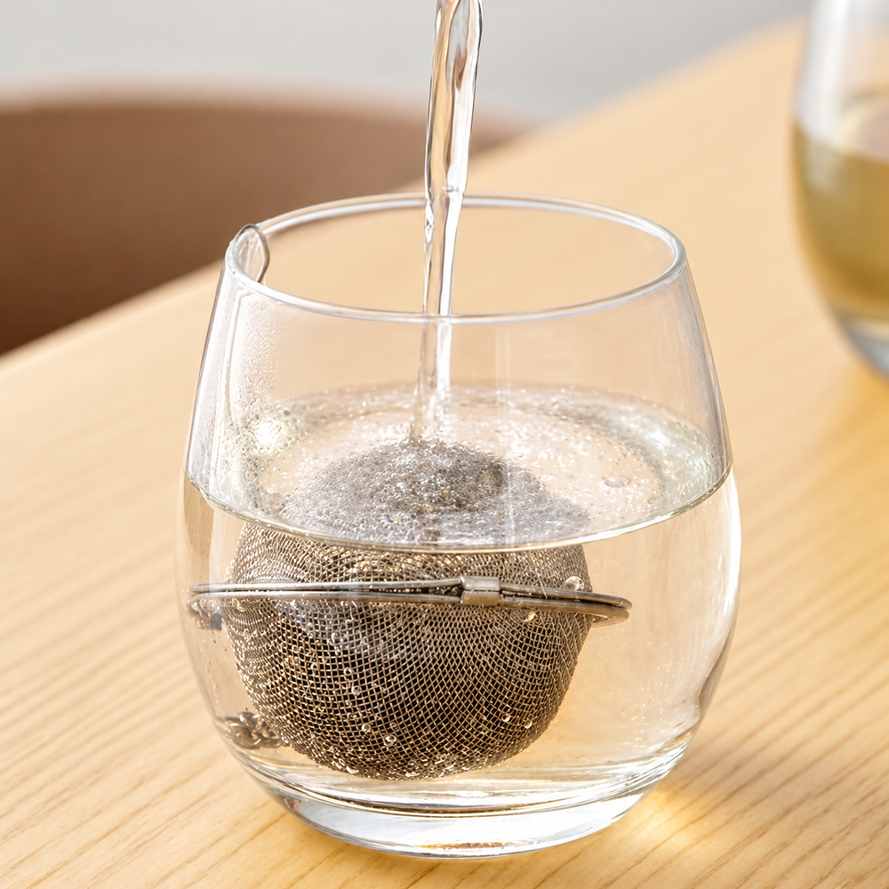 Silver Mesh Tea Infusers — Four Forms — image 2