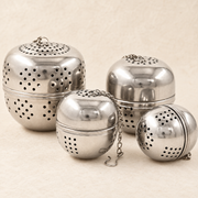 Perforated Tea Infuser with Chain — image 1