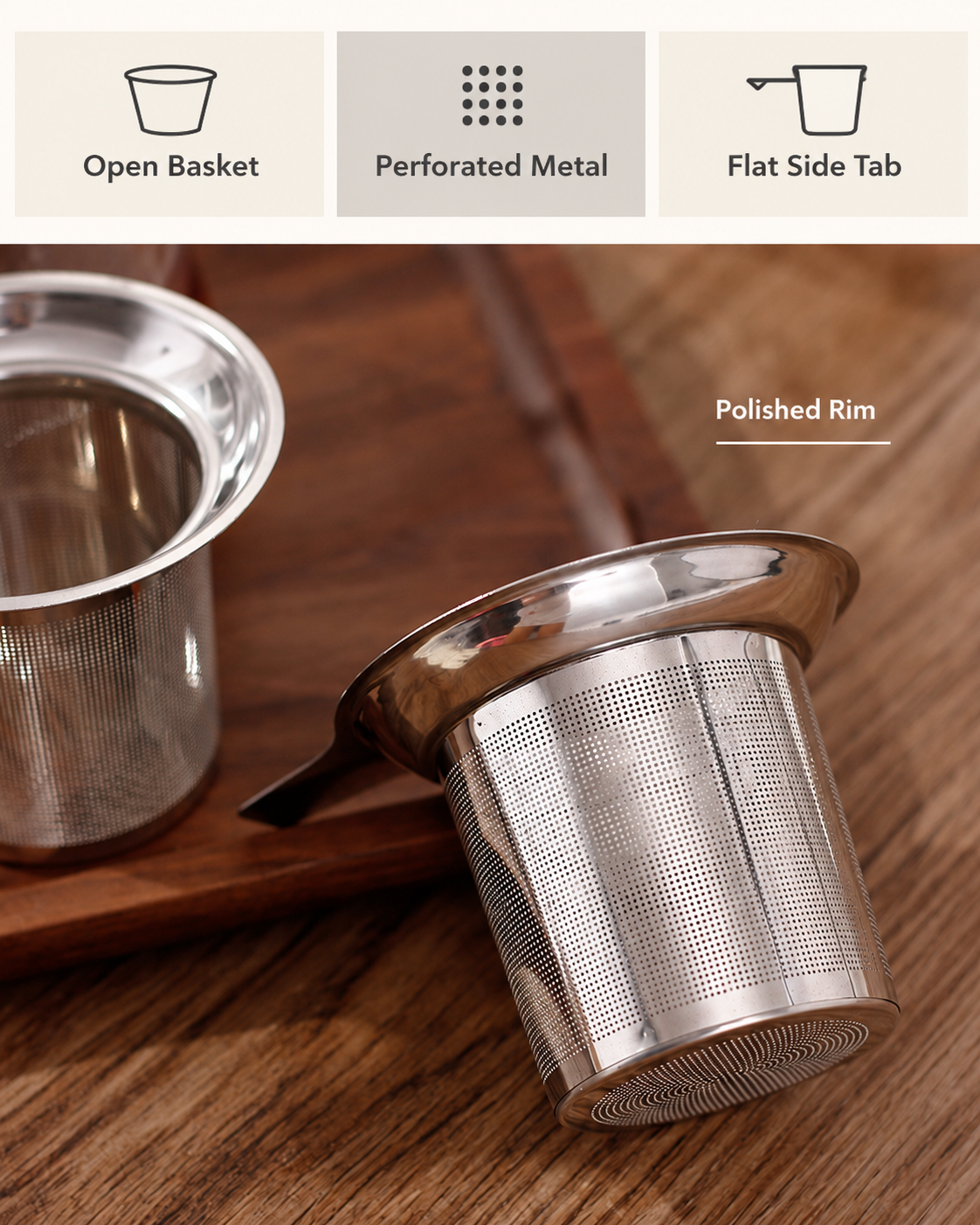 Metal, Rim and Side Tab
