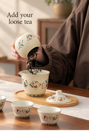 Add your loose tea