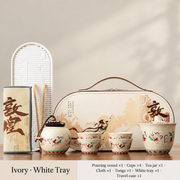 Dunhuang Ceramic Travel Tea Set — image 8