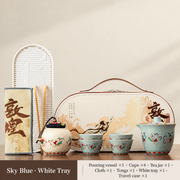 Dunhuang Ceramic Travel Tea Set — image 9