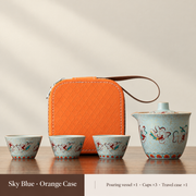 Dunhuang Ceramic Travel Tea Set — image 18