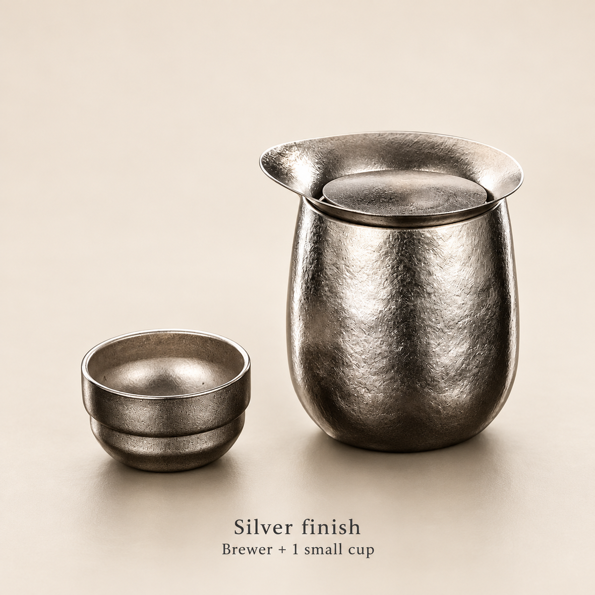Silver / Brewer + 1 small cup