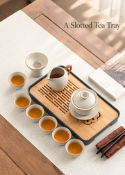 A Slotted Tea Tray