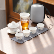 Fisherman Landscape · Four Cups · Without Tray
