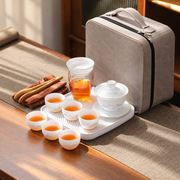 Misty Mountains · Translucent White · Six Cups · Tray & Larger Case
