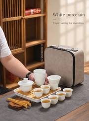White porcelain