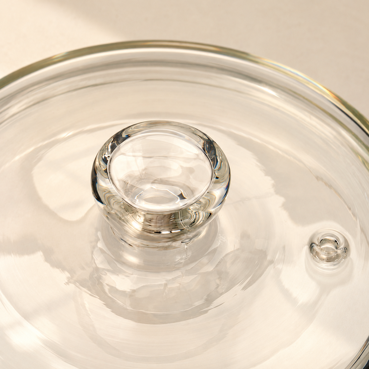 Round Glass Teapot with Spout Filter — 250 ml — image 4