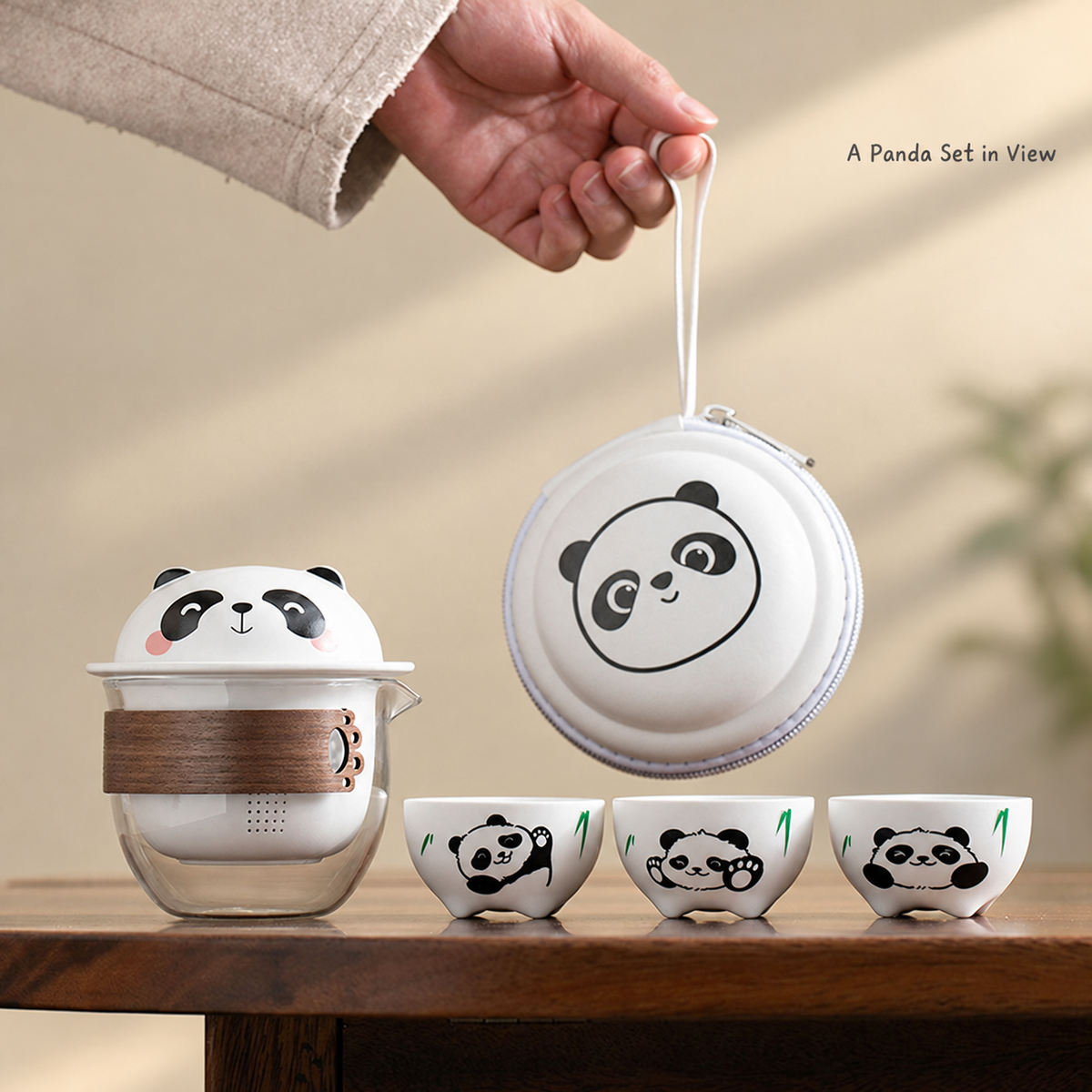 A Panda Set in View