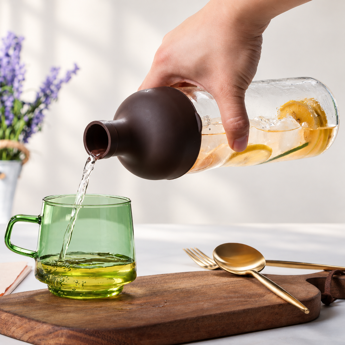 Pour Through the Neck