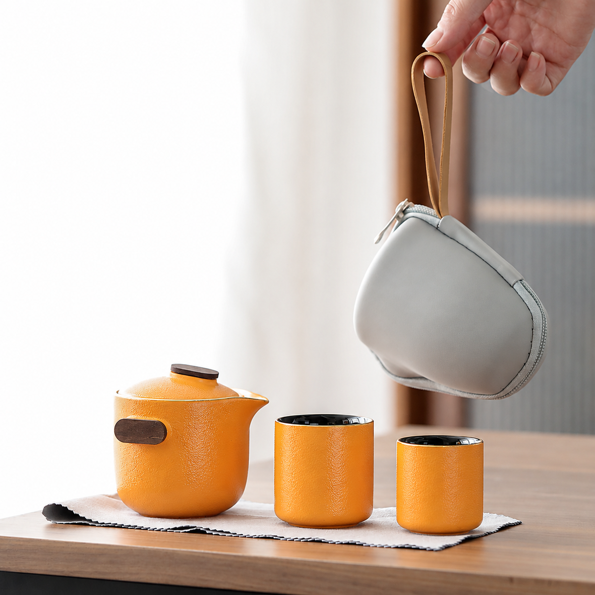 Amber · Tall Cups