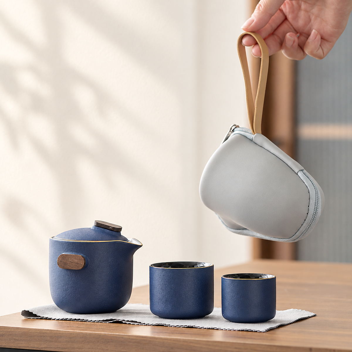 Blue · Tall Cups
