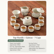 Mountain Landscape Ceramic Gongfu Tea Sets — image 16