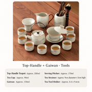 Mountain Landscape Ceramic Gongfu Tea Sets — image 18
