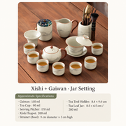 Mountain Landscape Ceramic Gongfu Tea Sets — image 19