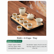 Mountain Landscape Ceramic Gongfu Tea Sets — image 24